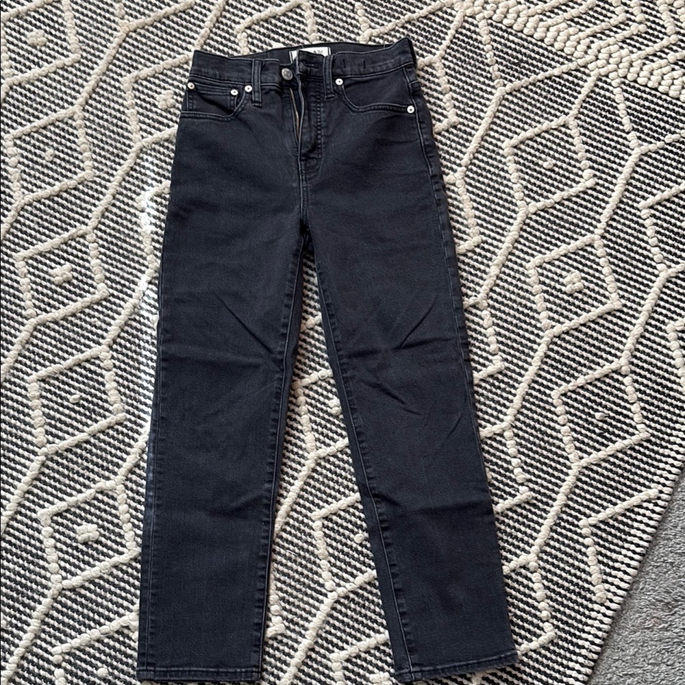 Madewell Charcoal Denim Jeans